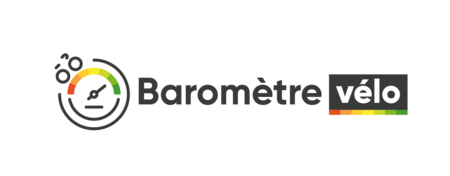 Logo baromètre vélo.